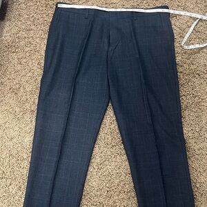 J. Crew Navy Textured Dress Pants